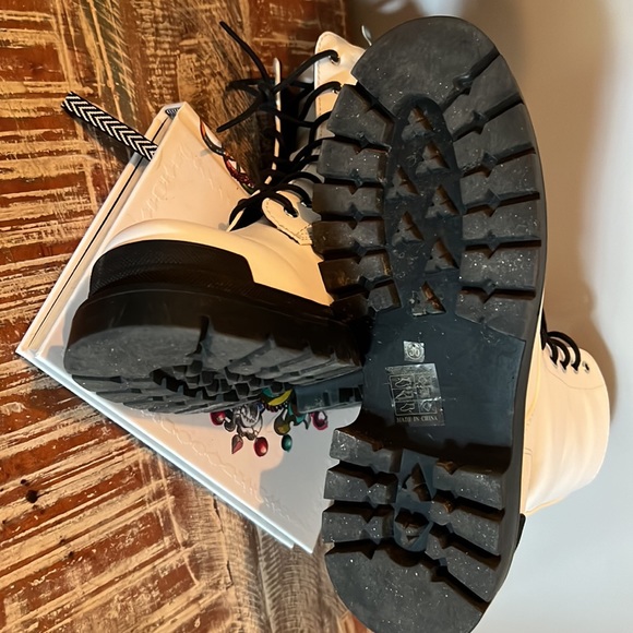 White combat boots size 36 - Picture 3 of 3